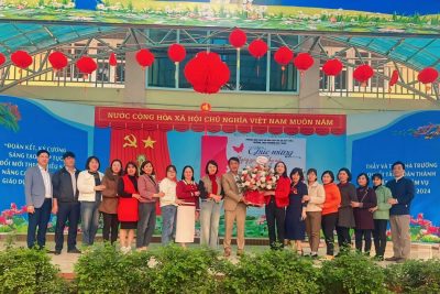 Trường THCS Duy Minh chào mừng kỉ niệm ngày Quốc tế Phụ nữ 8/3